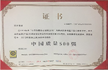 image-中國質(zhì)量500強(qiáng)